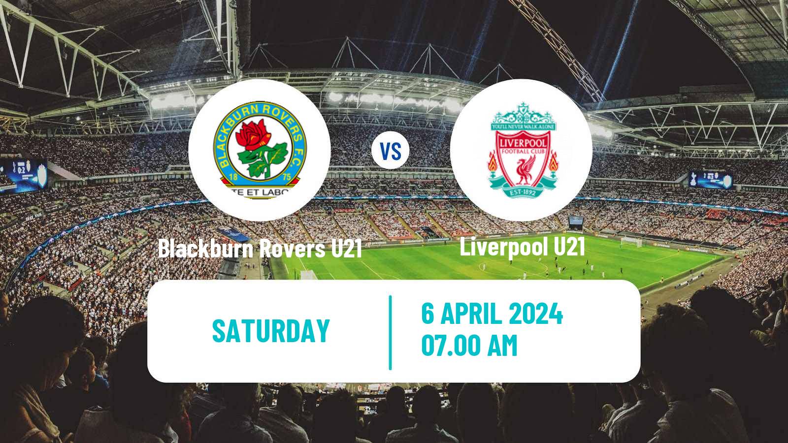 Soccer English Premier League 2 Blackburn Rovers U21 - Liverpool U21