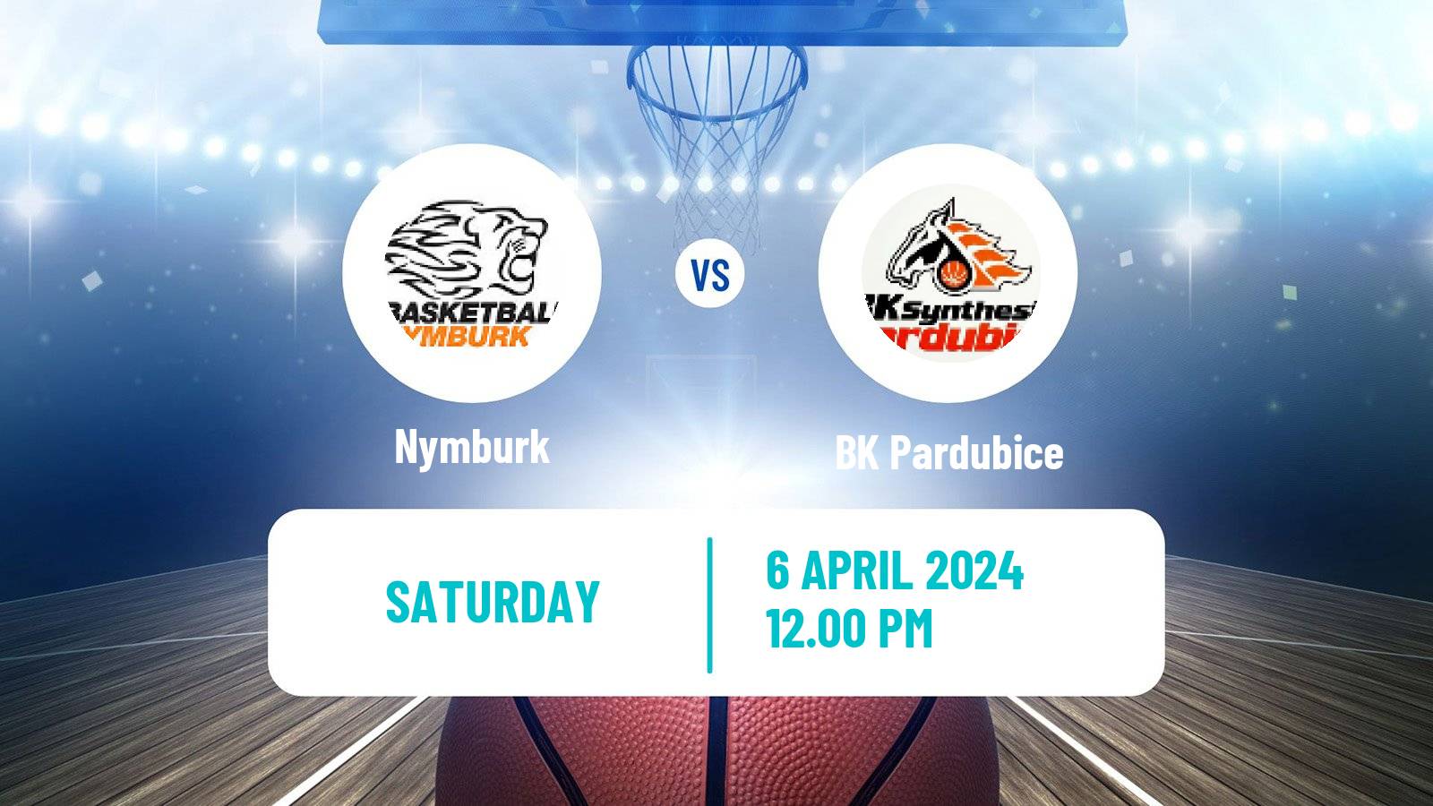Basketball Czech NBL Nymburk - Pardubice