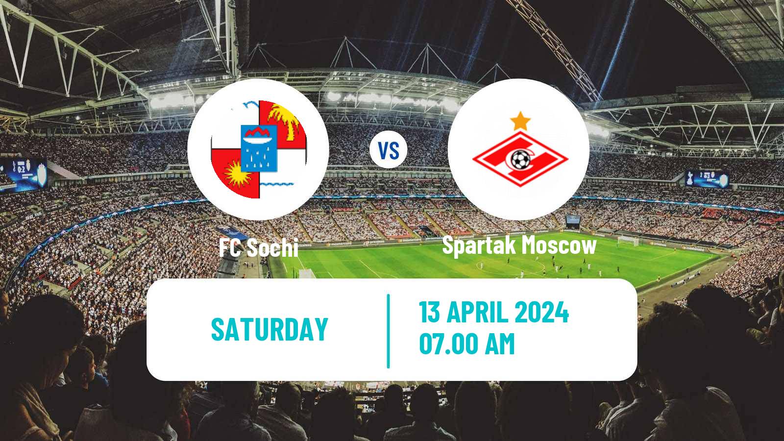 Soccer Russian Premier League Sochi - Spartak Moscow