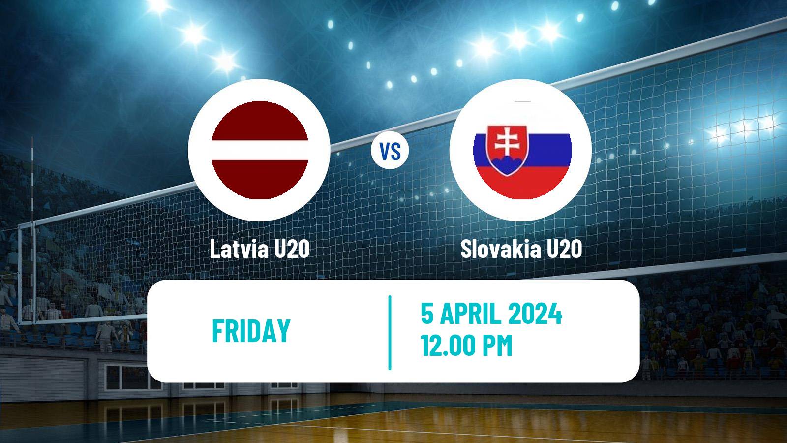 Volleyball European Championship U20 Volleyball Latvia U20 - Slovakia U20