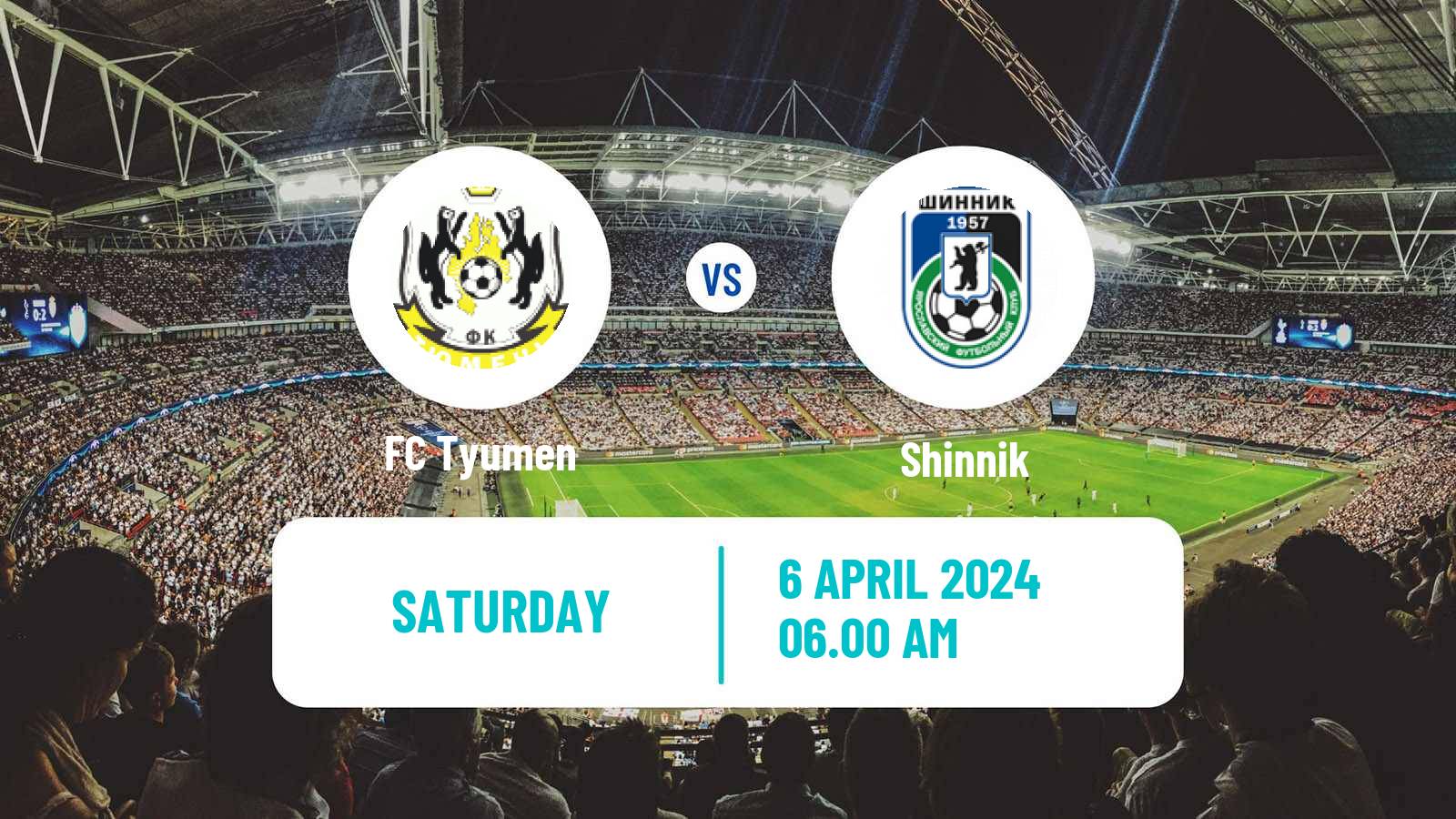Soccer Russian FNL Tyumen - Shinnik