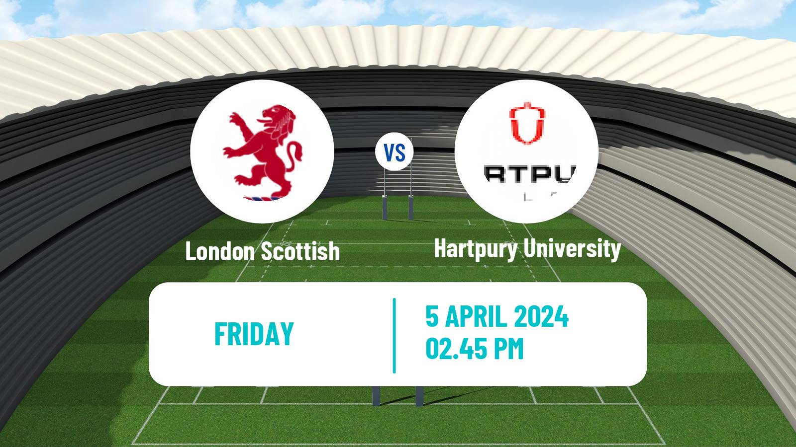 Rugby union English Championship Rugby London Scottish - Hartpury University