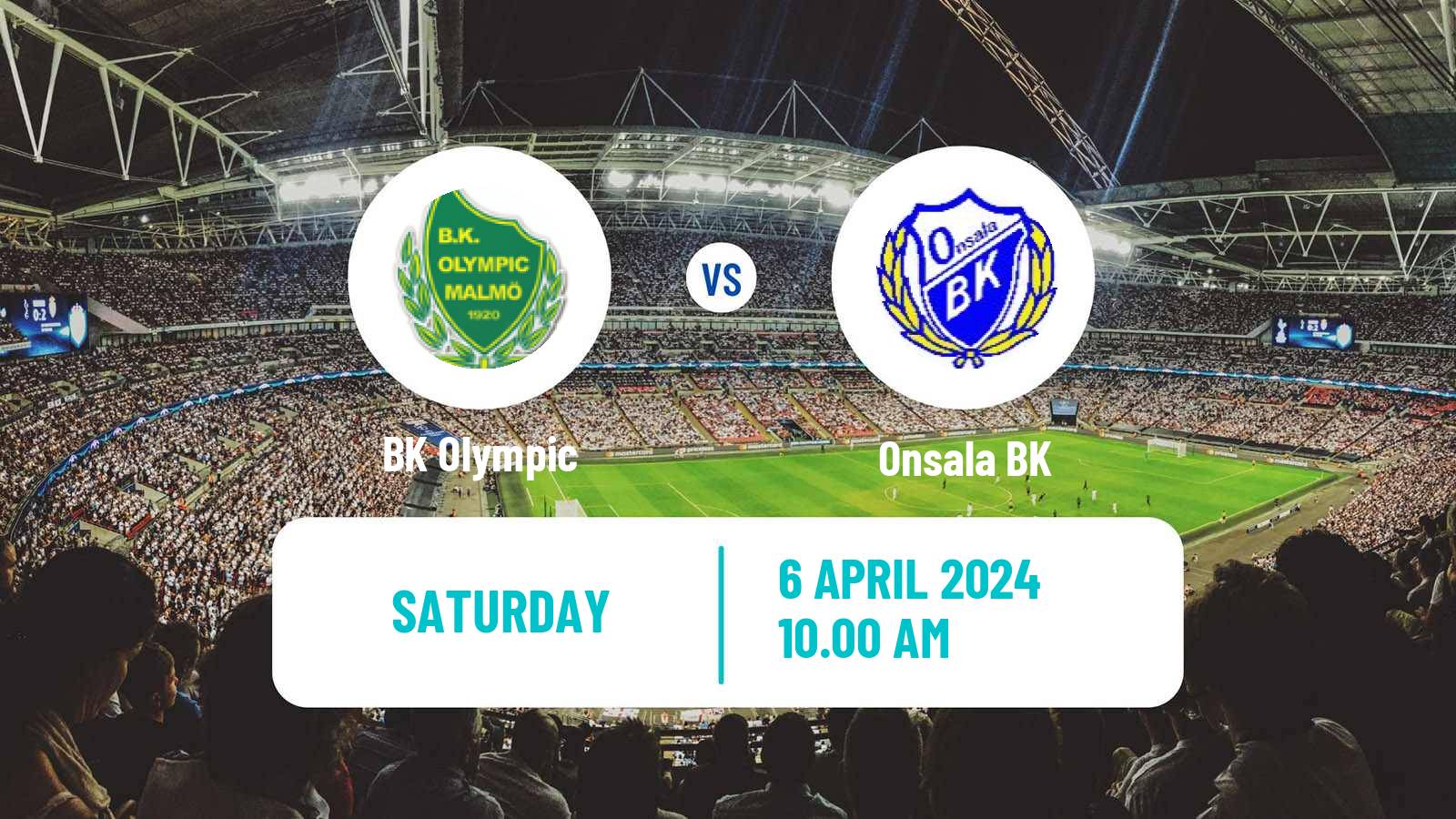 Soccer Swedish Division 1 Södra Olympic - Onsala