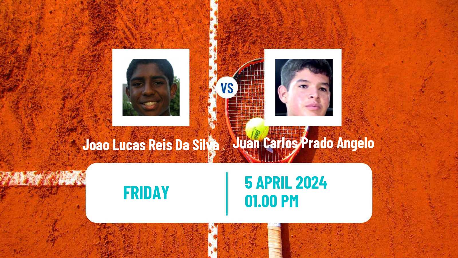 Tennis Florianopolis Challenger Men Joao Lucas Reis Da Silva - Juan Carlos Prado Angelo