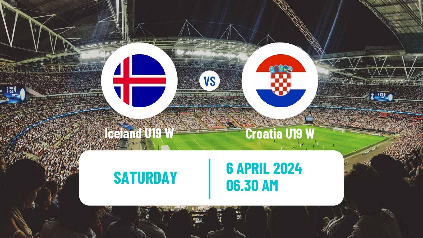 Soccer UEFA Euro U19 Women Iceland U19 W - Croatia U19 W