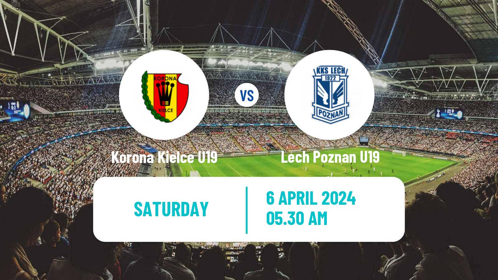 Soccer Polish Central Youth League Korona Kielce U19 - Lech Poznan U19