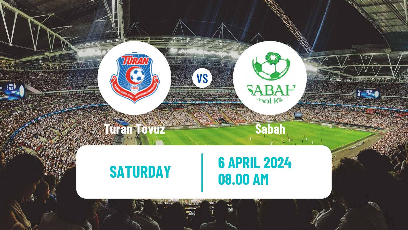 Soccer Azerbaijan Premier League Turan Tovuz - Sabah