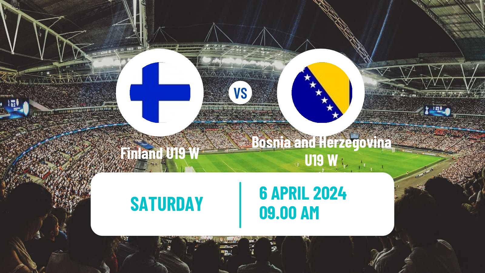 Soccer UEFA Euro U19 Women Finland U19 W - Bosnia and Herzegovina U19 W