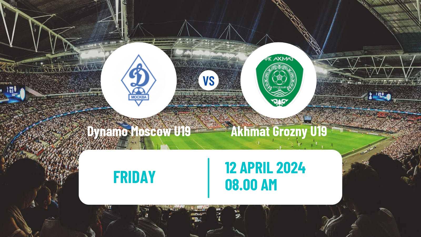Soccer Russian Youth League Dynamo Moscow U19 - Akhmat Grozny U19