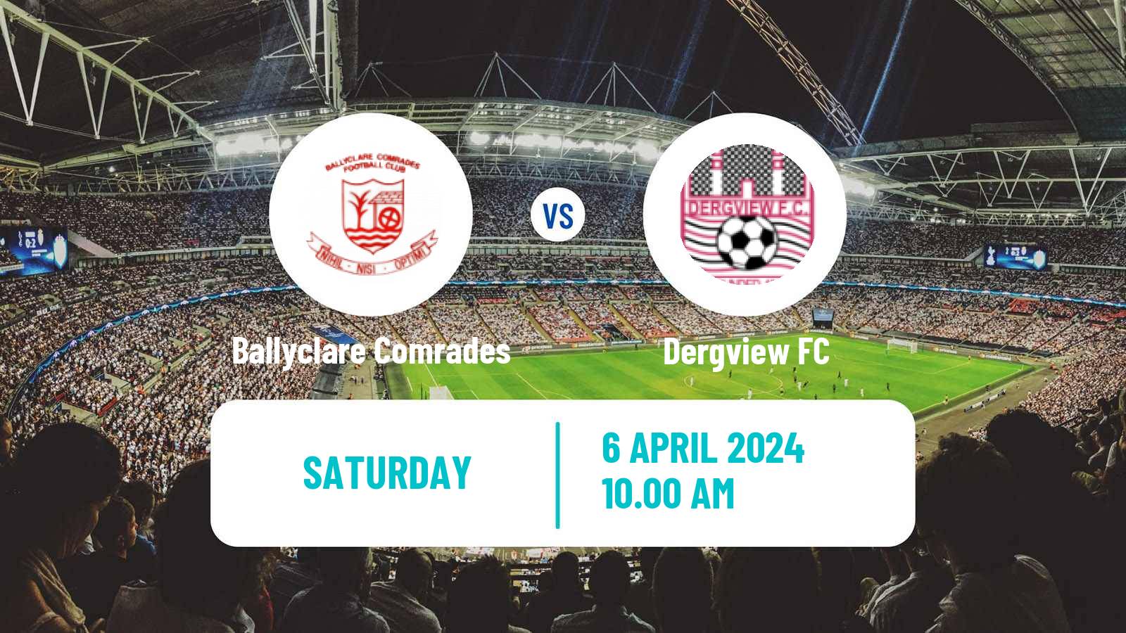 Soccer Northern Irish Championship Ballyclare Comrades - Dergview