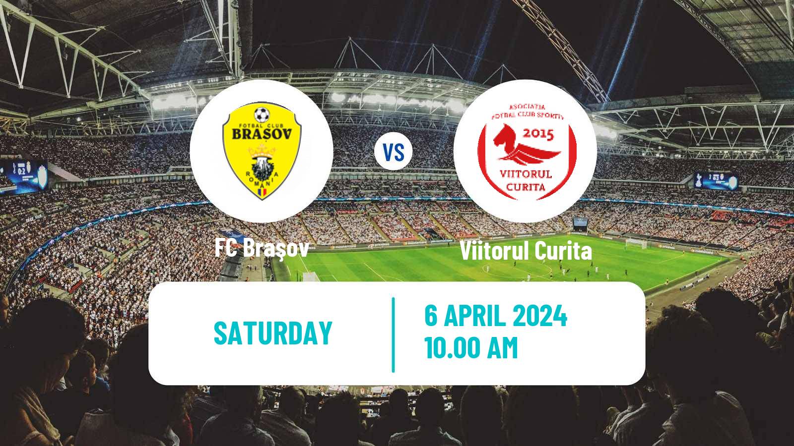 Soccer Romanian Liga 3 - Seria 5 Braşov - Viitorul Curita