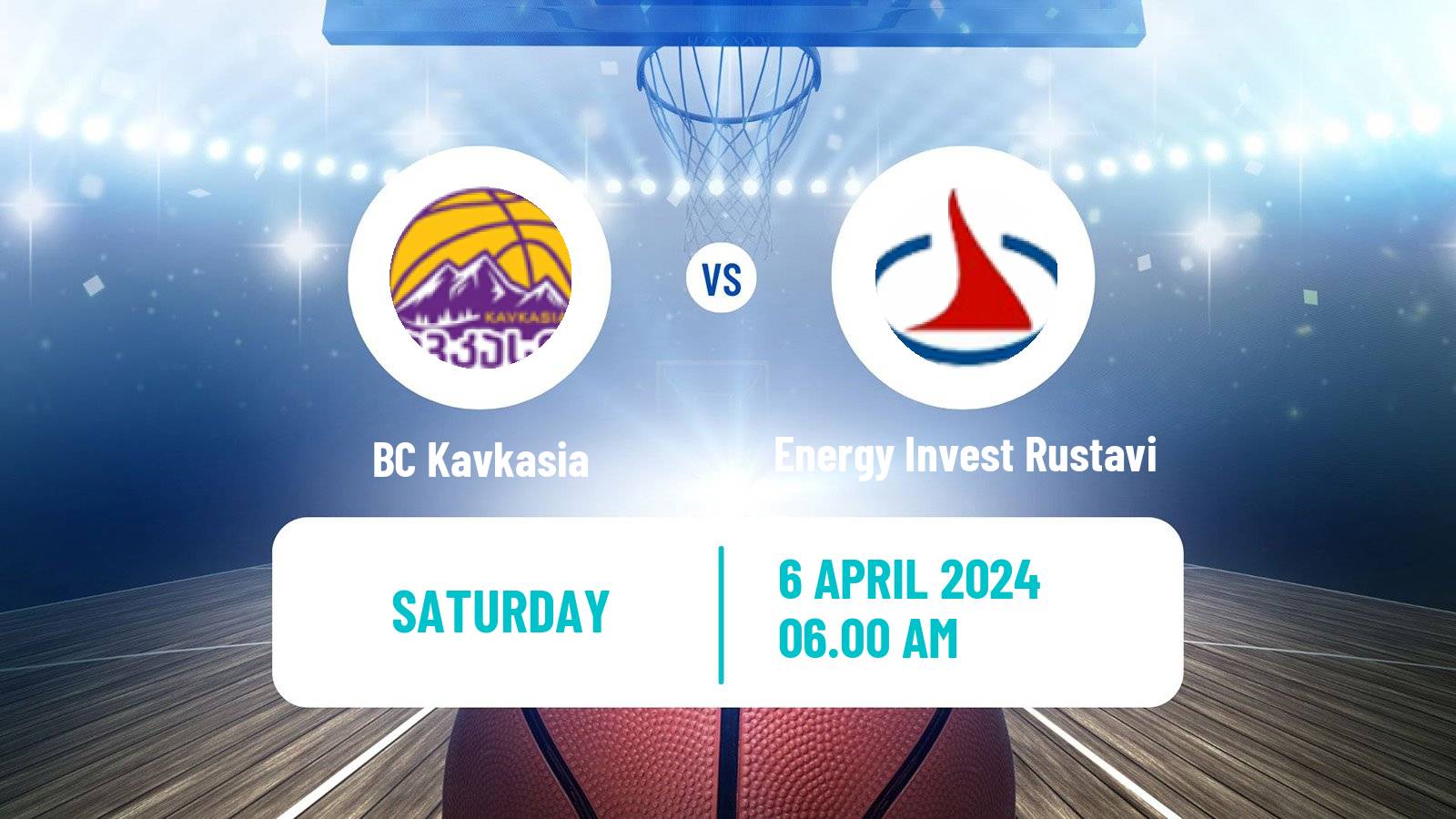 Basketball Georgian Superleague Basketball Kavkasia - Energy Invest Rustavi