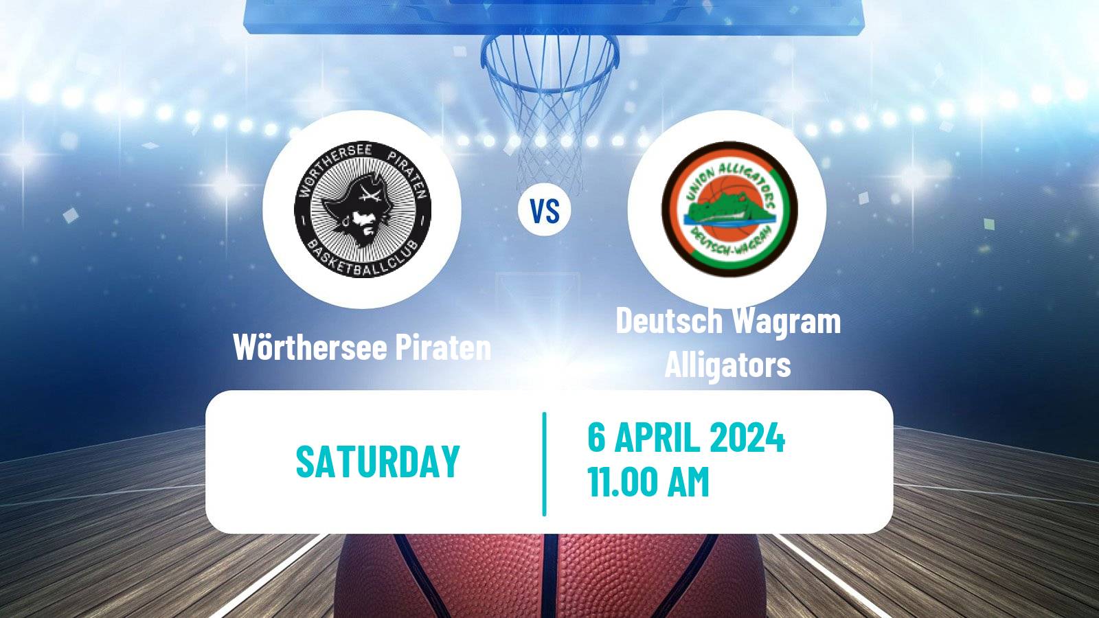 Basketball Austrian Zweite Liga Basketball Wörthersee Piraten - Deutsch Wagram Alligators