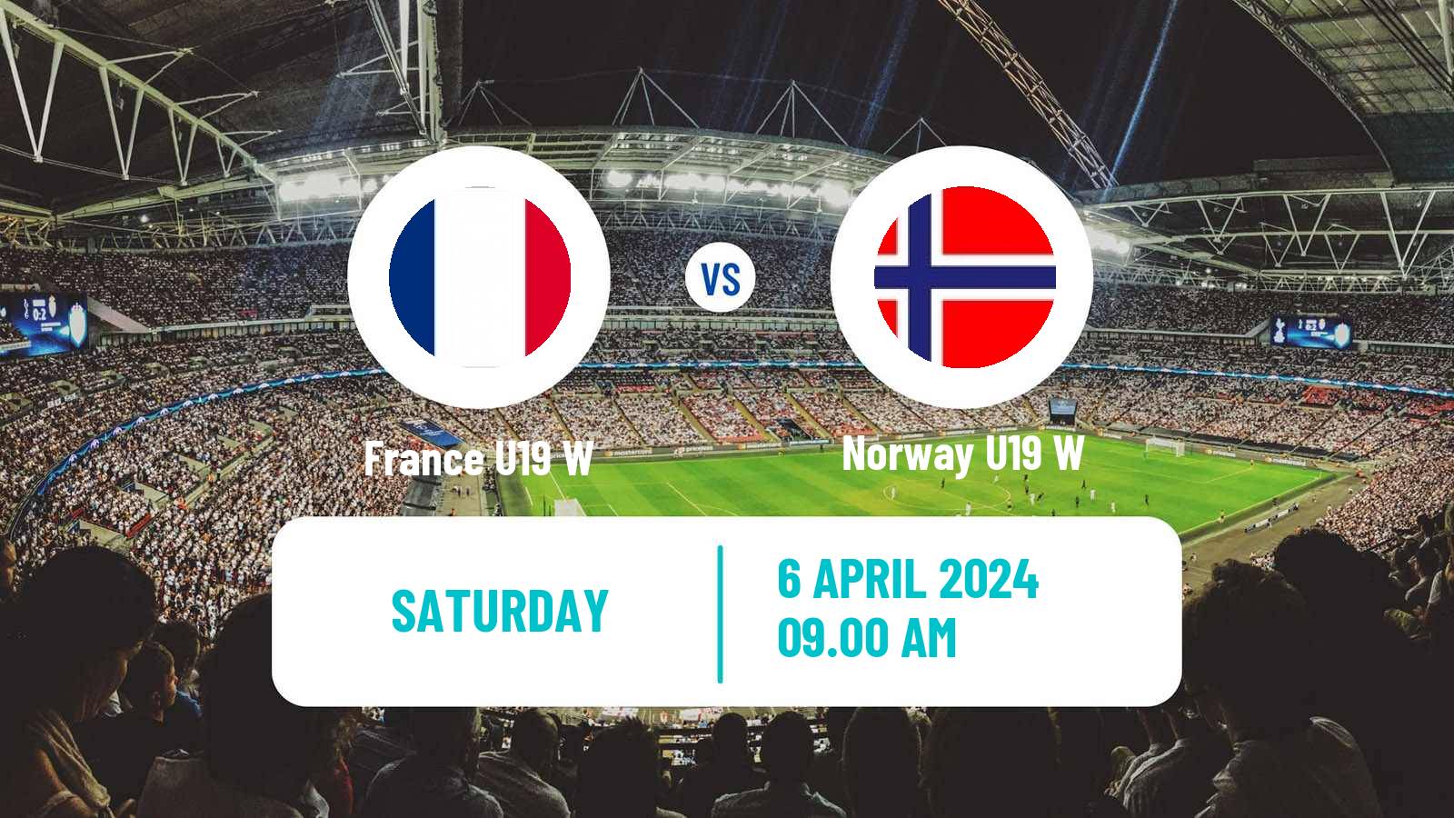 Soccer UEFA Euro U19 Women France U19 W - Norway U19 W