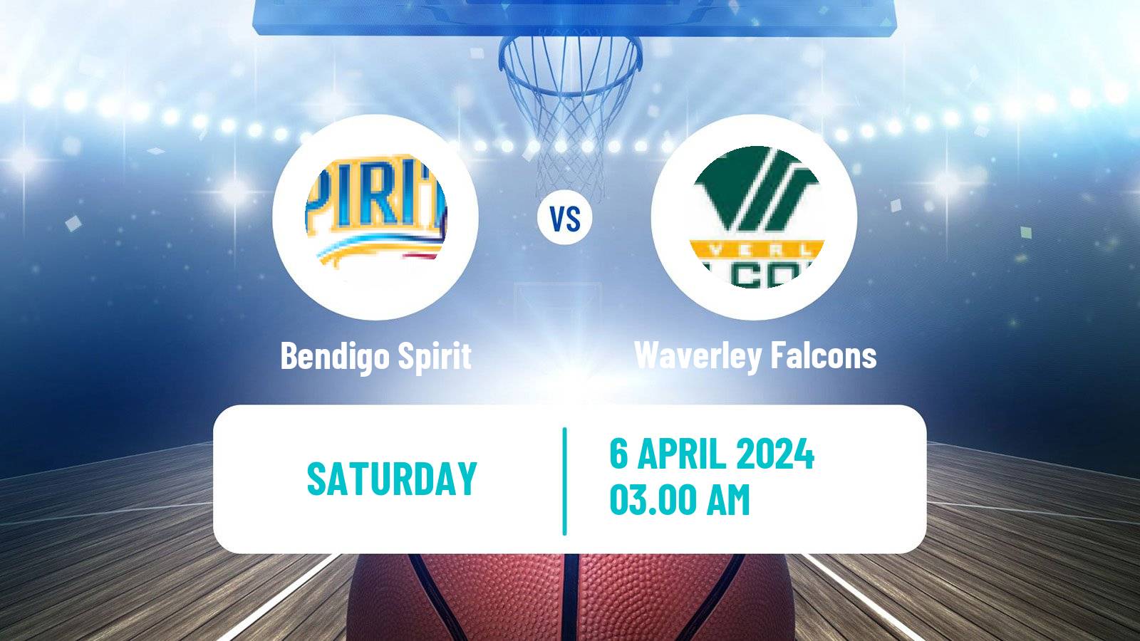 Basketball Australian NBL1 South Women Bendigo Spirit - Waverley Falcons