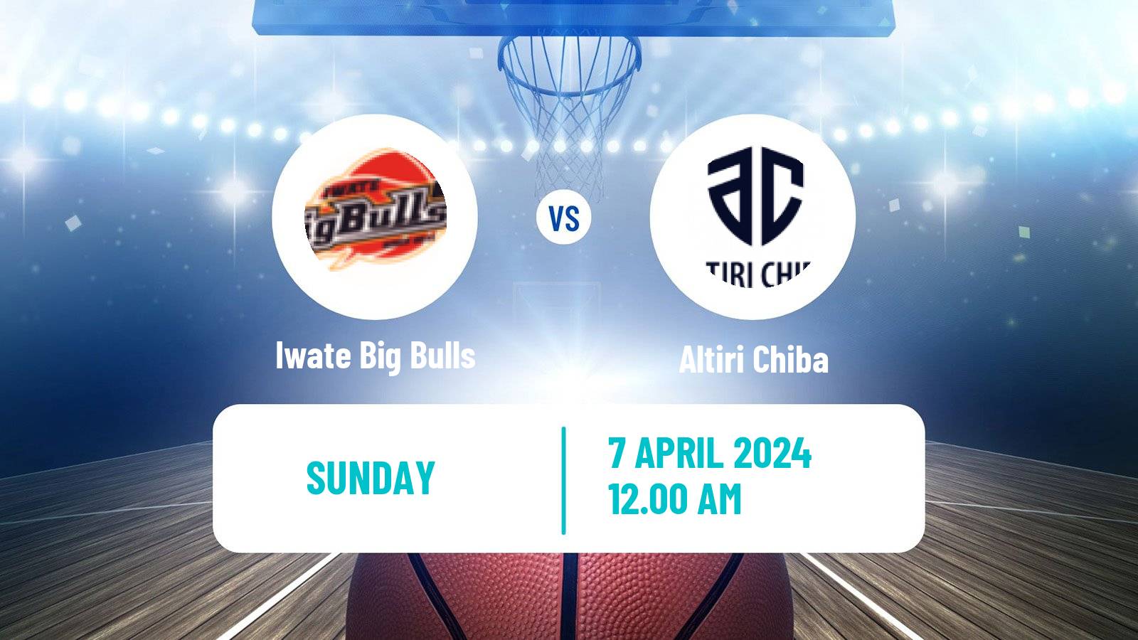 Basketball Japan B2 League Basketball Iwate Big Bulls - Altiri Chiba