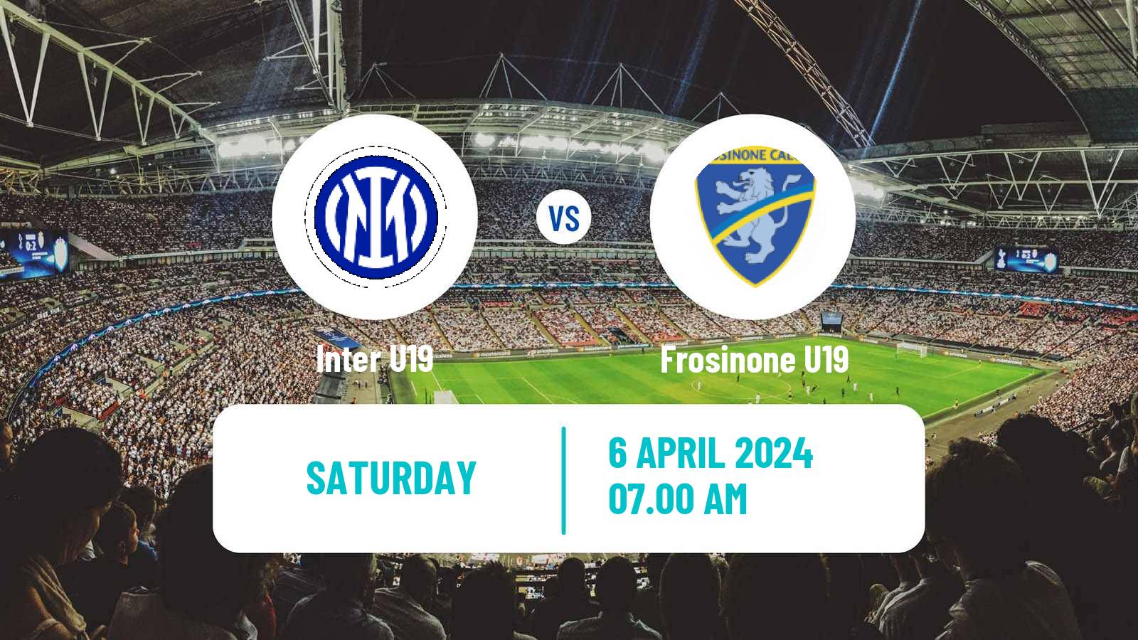 Soccer Italian Primavera 1 Inter U19 - Frosinone U19