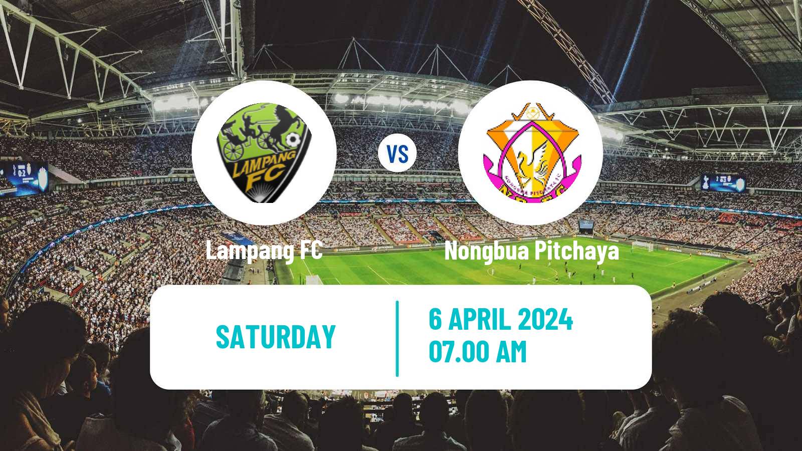 Soccer Thai League 2 Lampang - Nongbua Pitchaya