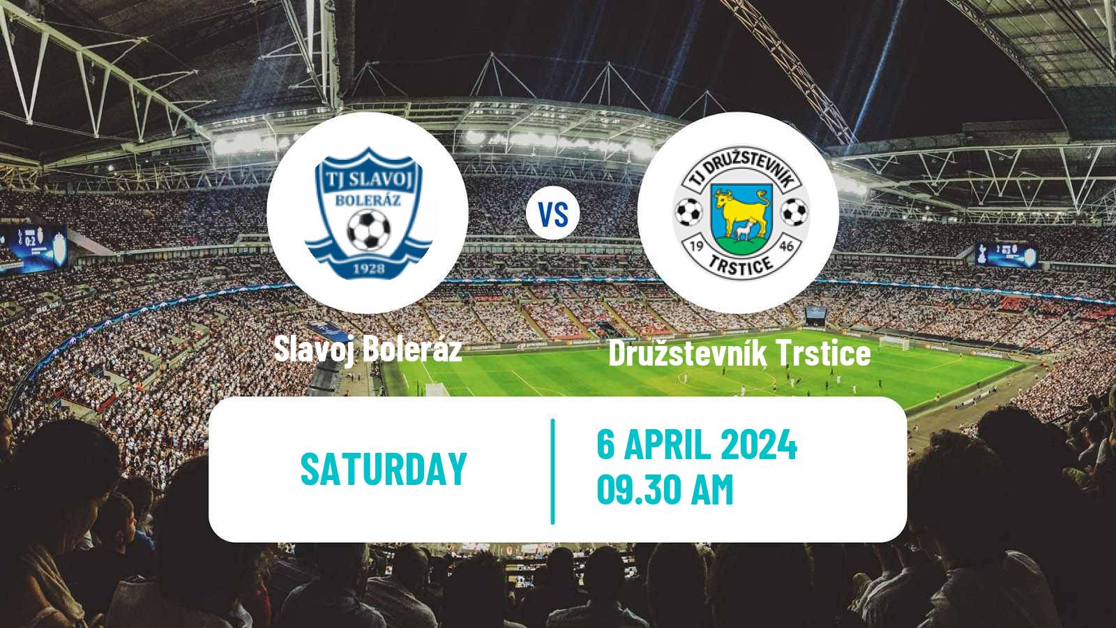 Soccer Slovak 4 Liga West Slavoj Boleráz - Družstevník Trstice