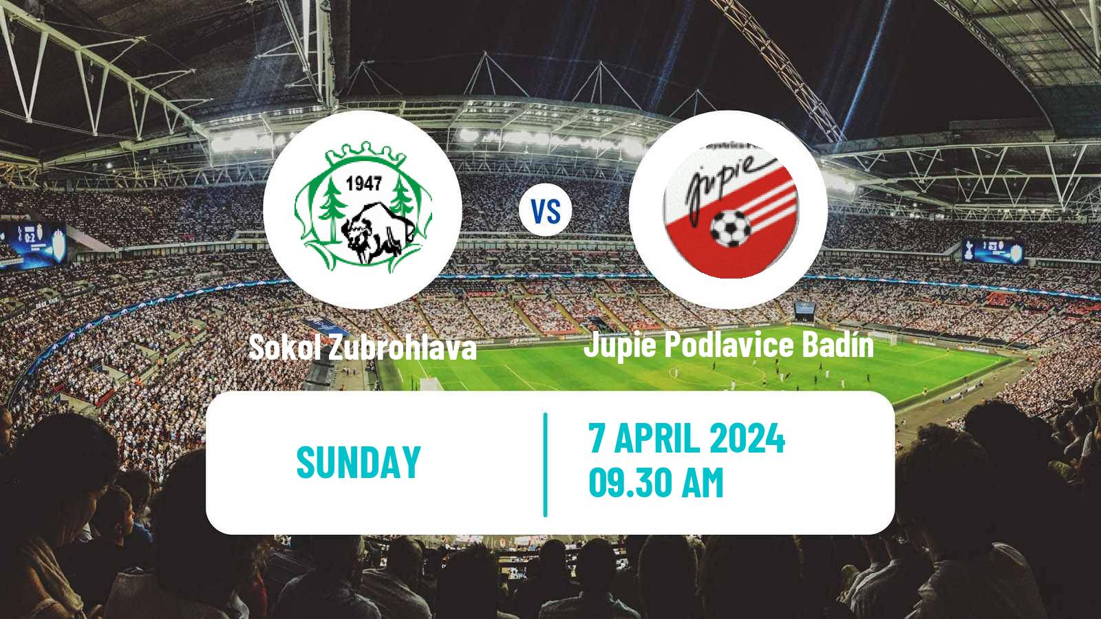 Soccer Slovak 4 Liga Central Sokol Zubrohlava - Jupie Podlavice Badín