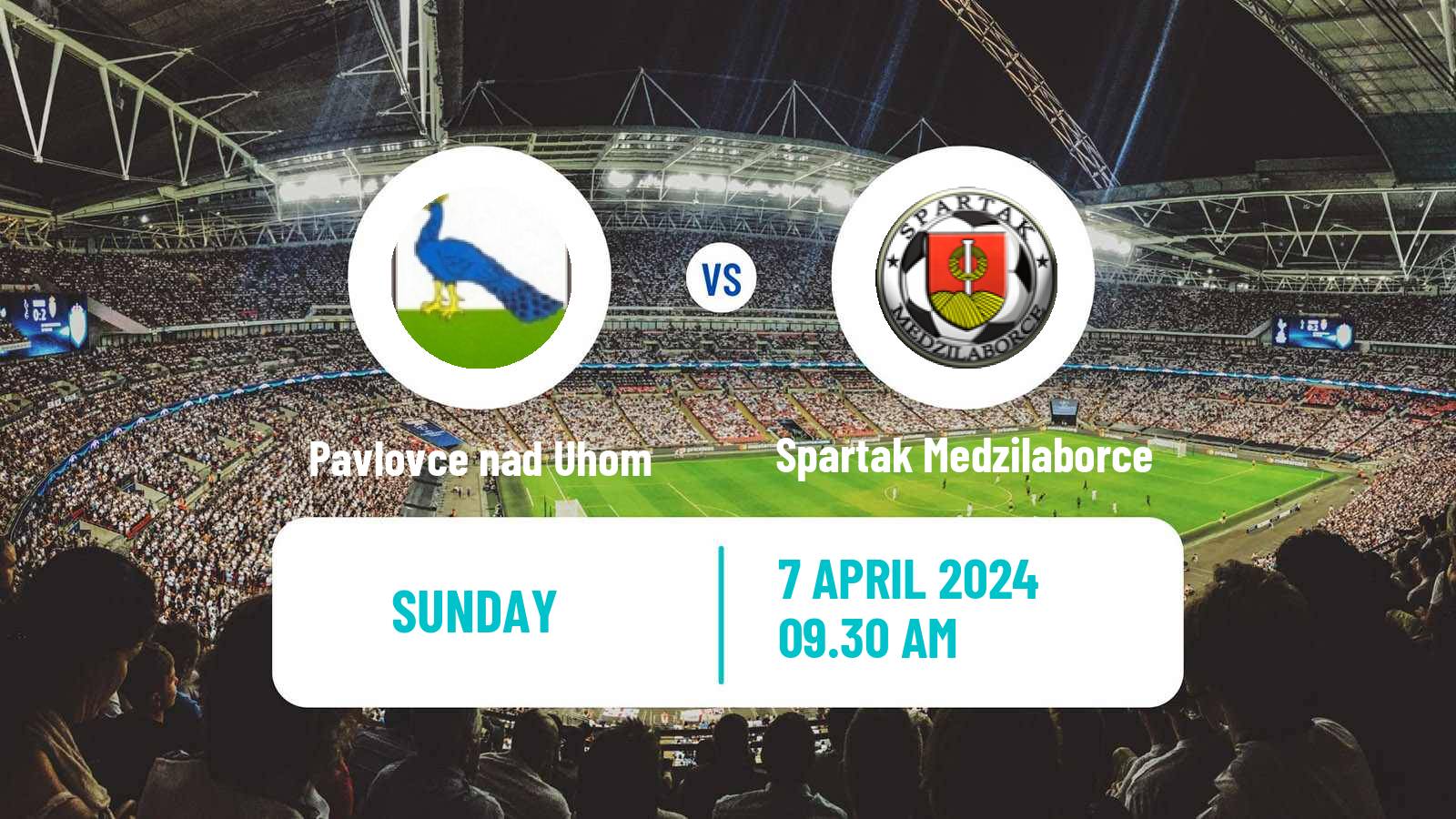 Soccer Slovak 4 Liga East Pavlovce nad Uhom - Spartak Medzilaborce