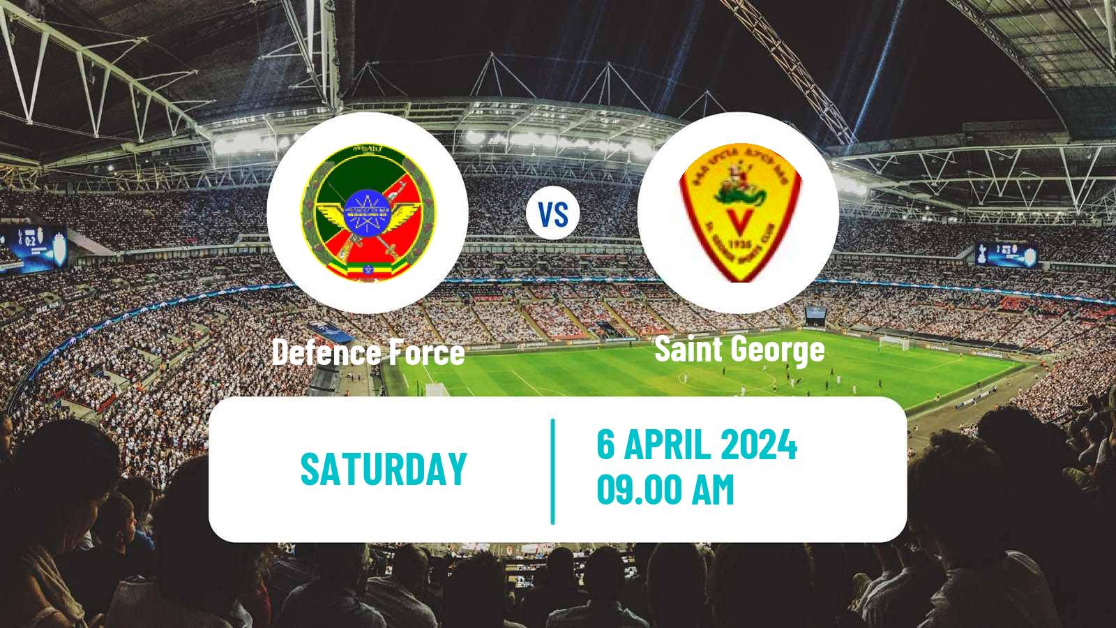 Soccer Ethiopian Premier League Defence Force - Saint George
