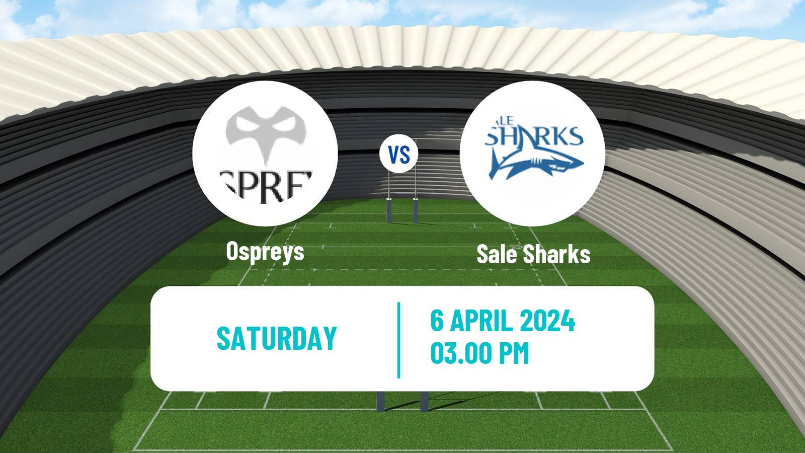 Rugby union Challenge Cup Rugby Ospreys - Sale Sharks