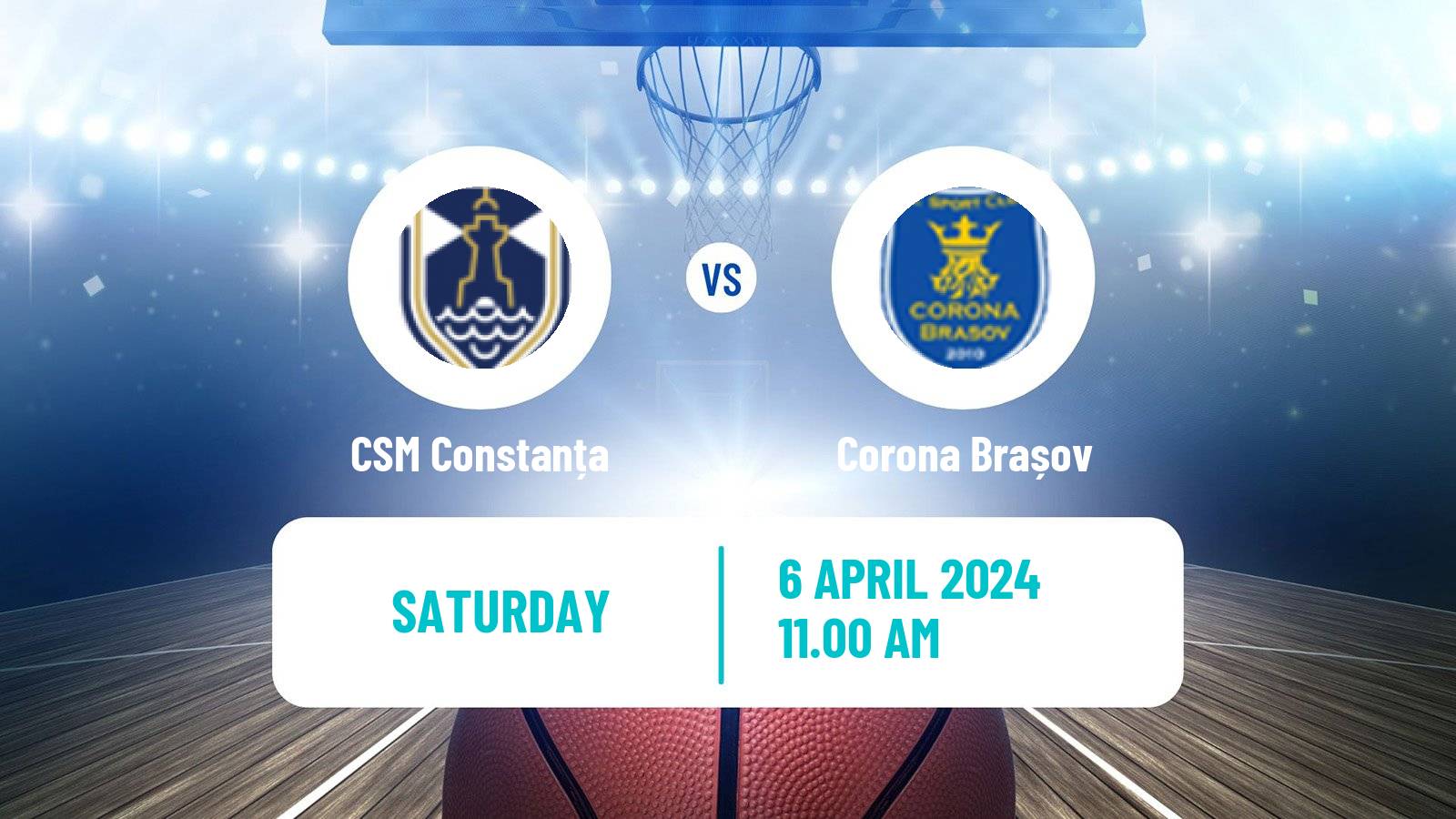 Basketball Romanian Divizia A Basketball CSM Constanța - Corona Brașov