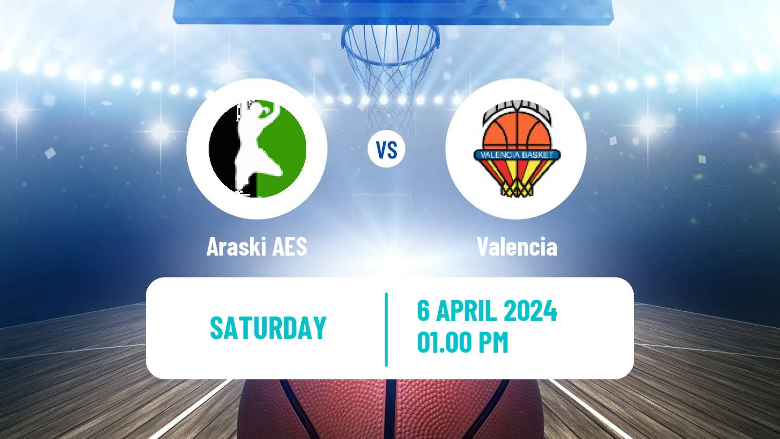 Basketball Spanish Liga Femenina Basketball Araski AES - Valencia