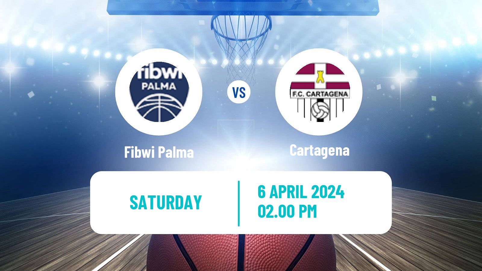 Basketball Spanish LEB Plata Fibwi Palma - Cartagena