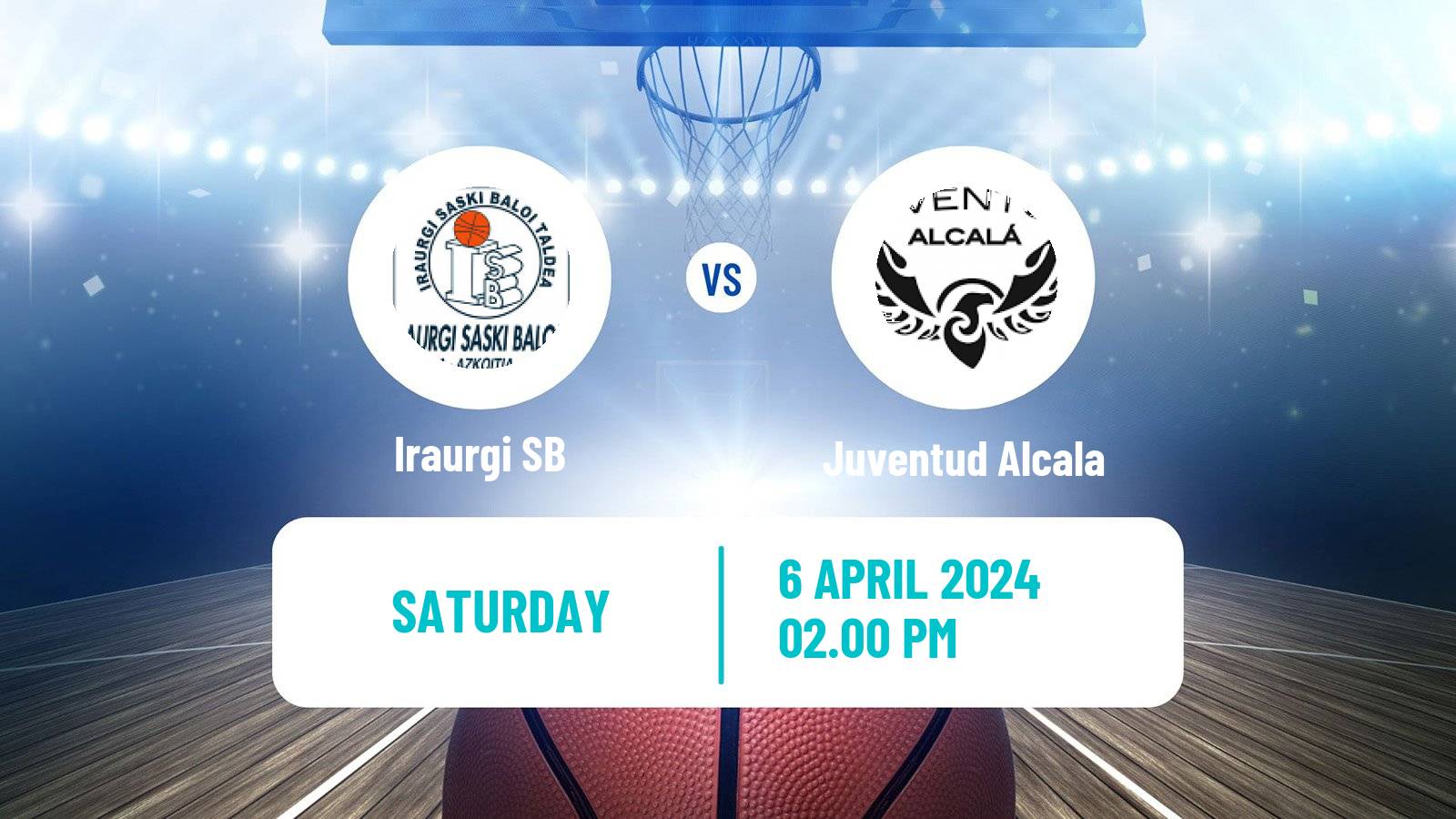 Basketball Spanish LEB Plata Iraurgi SB - Juventud Alcala