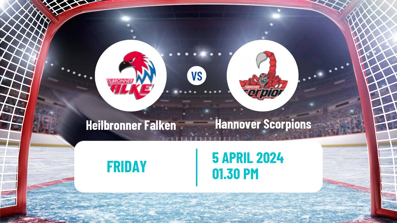 Hockey German Oberliga Hockey Heilbronner Falken - Hannover Scorpions