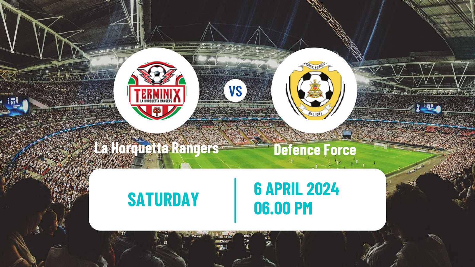 Soccer Trinidad and Tobago Premier League La Horquetta Rangers - Defence Force