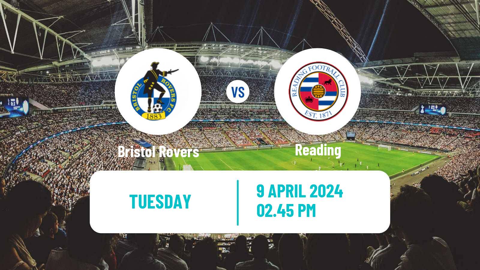 Soccer English League One Bristol Rovers - Reading