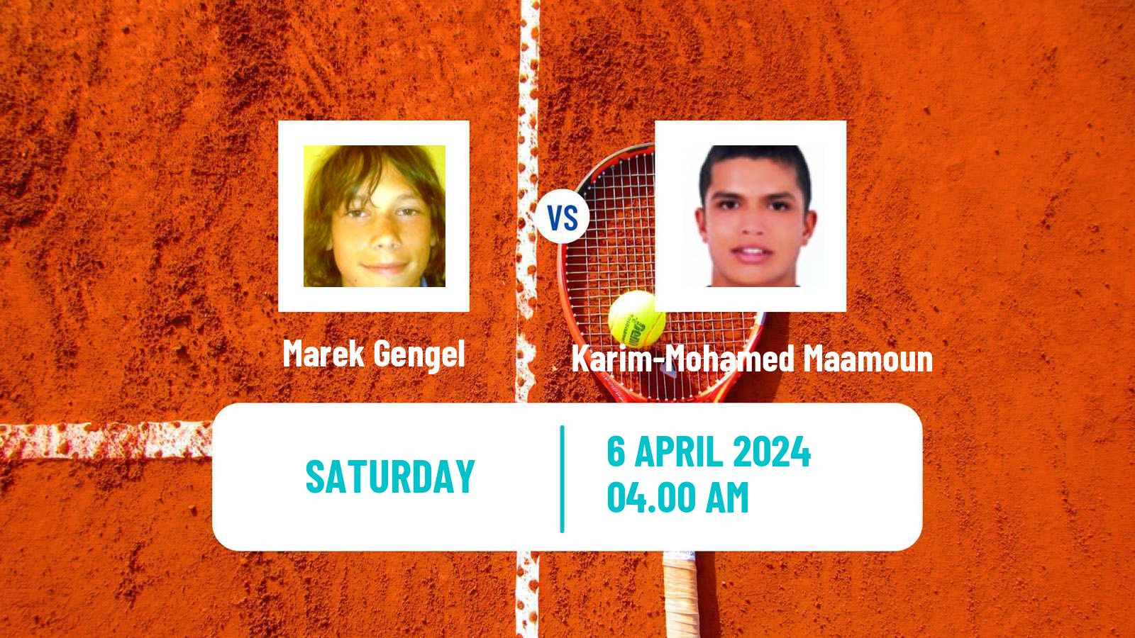 Tennis ITF M25 Sharm Elsheikh Men Marek Gengel - Karim-Mohamed Maamoun