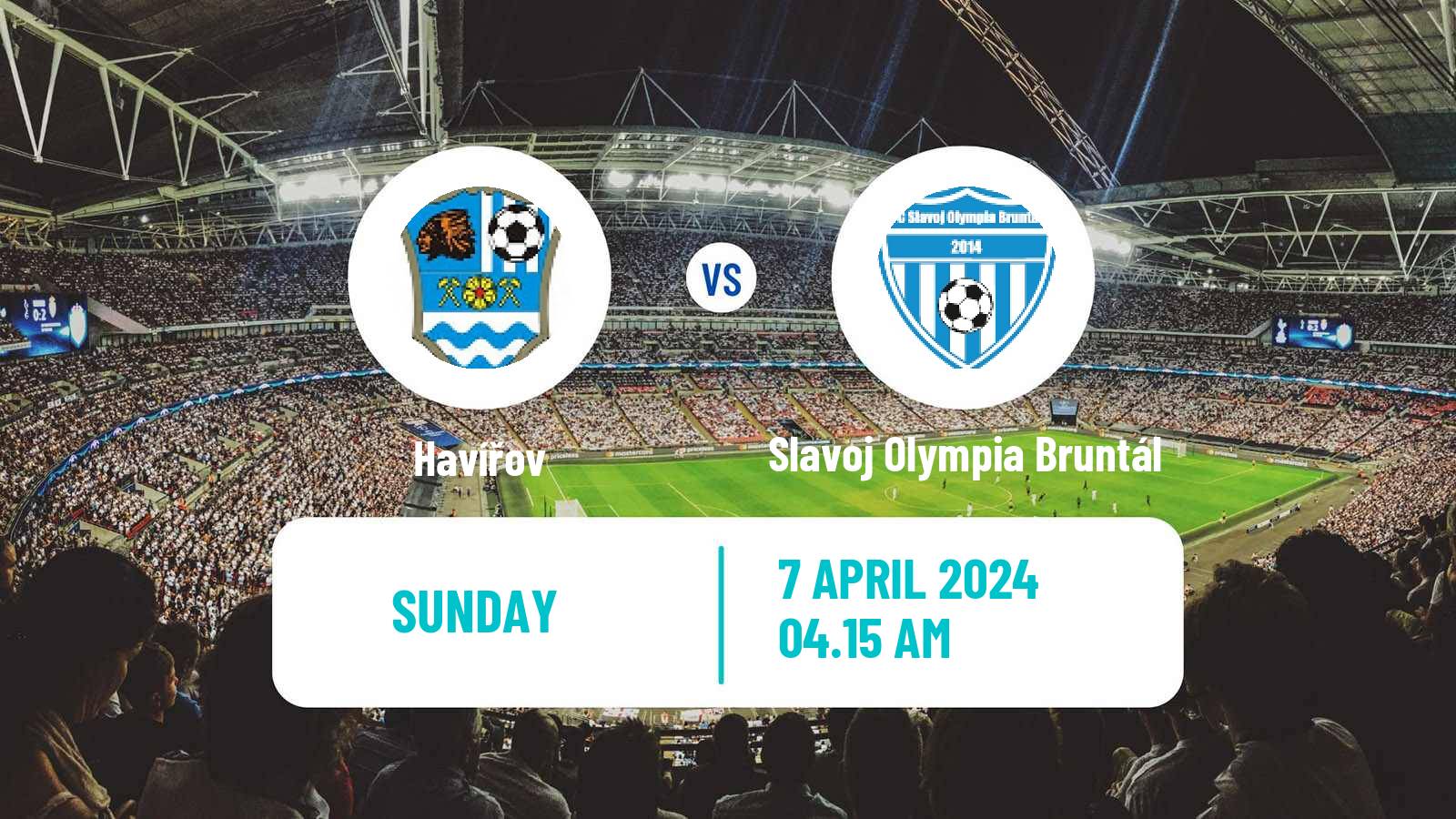 Soccer Czech Division F Havířov - Slavoj Olympia Bruntál