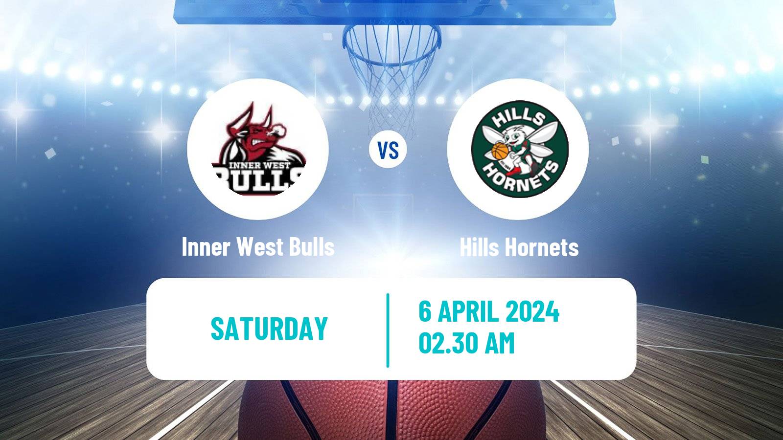 Basketball Australian NBL1 East Women Inner West Bulls - Hills Hornets