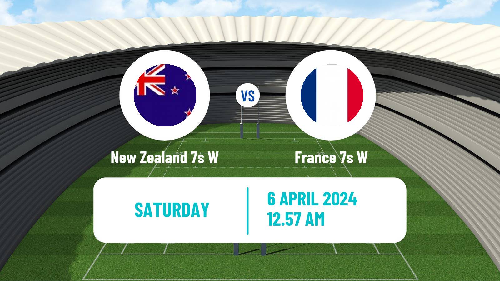 Rugby union Sevens World Series Women - Hong Kong New Zealand 7s W - France 7s W