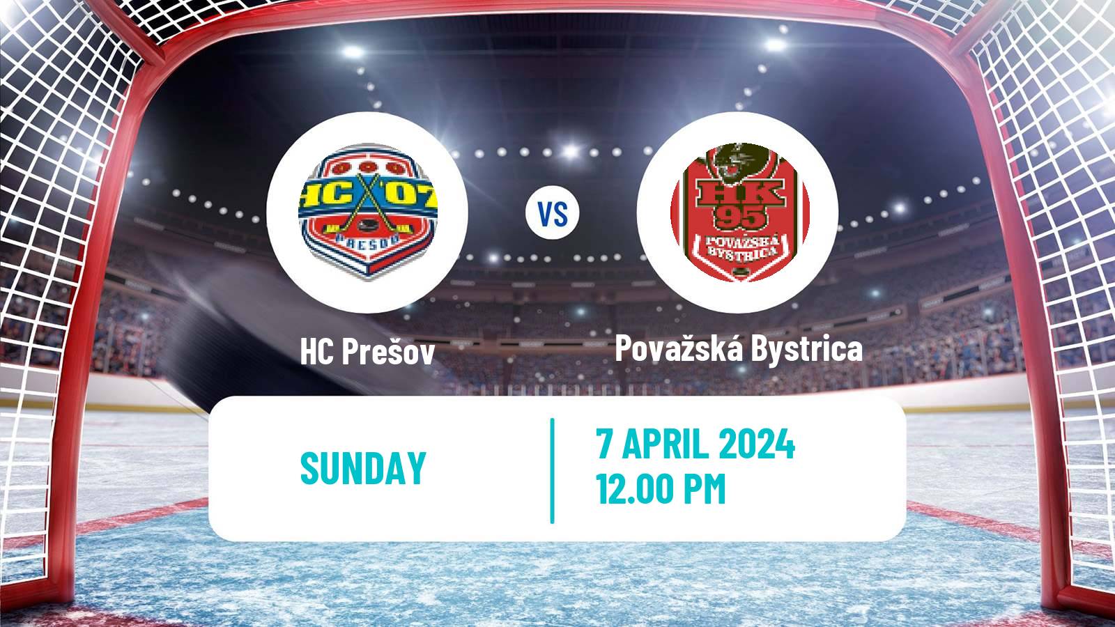 Hockey Slovak 1 Liga Hockey Prešov - Považská Bystrica