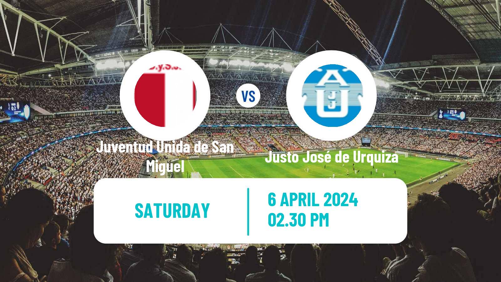 Soccer Argentinian Primera C Juventud Unida de San Miguel - Justo José de Urquiza