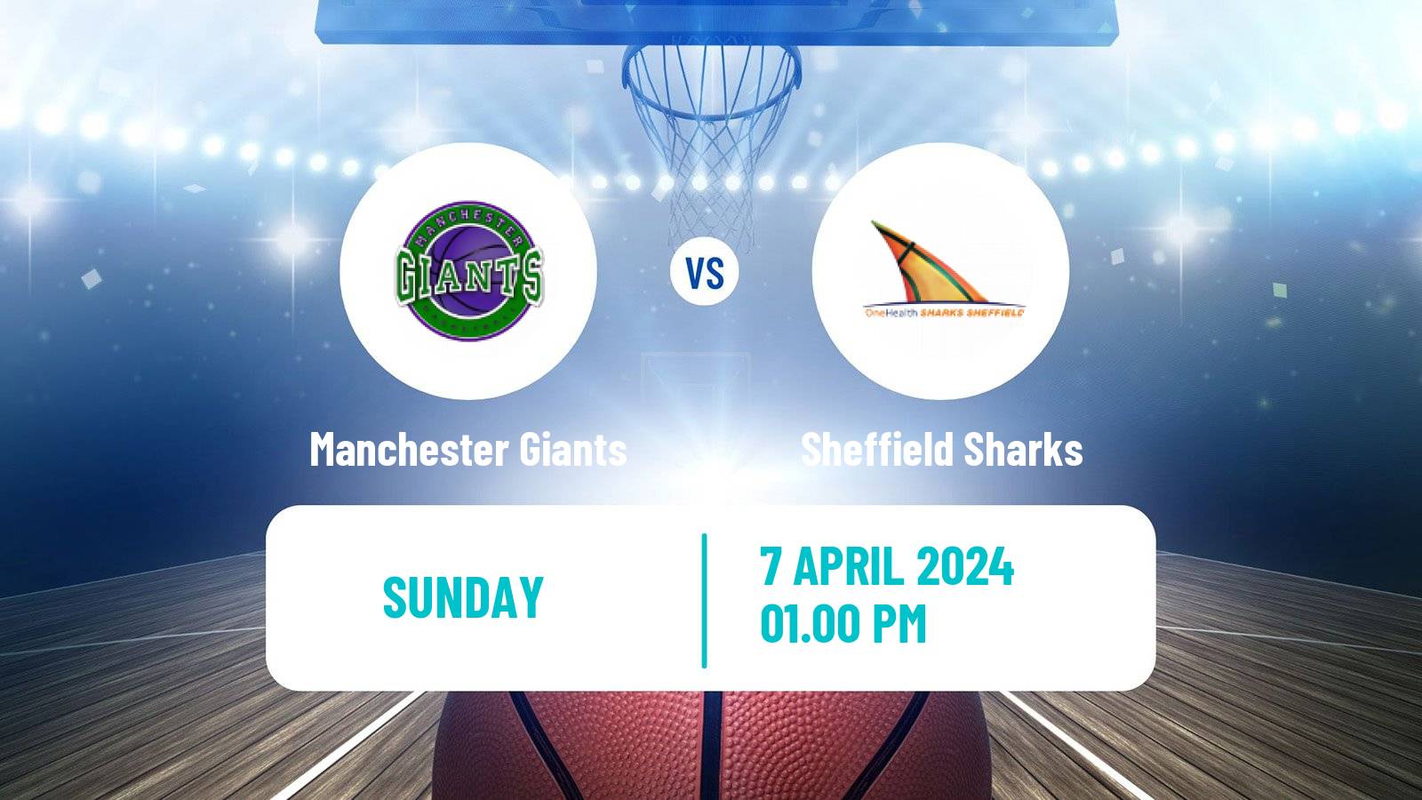 Basketball British Basketball League Manchester Giants - Sheffield Sharks