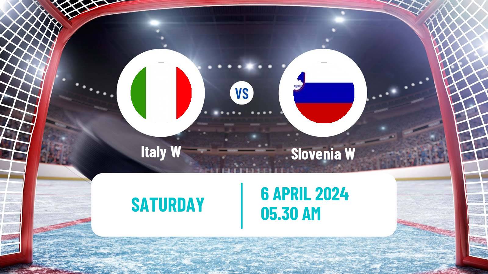 Hockey IIHF World Championship IB Women Italy W - Slovenia W