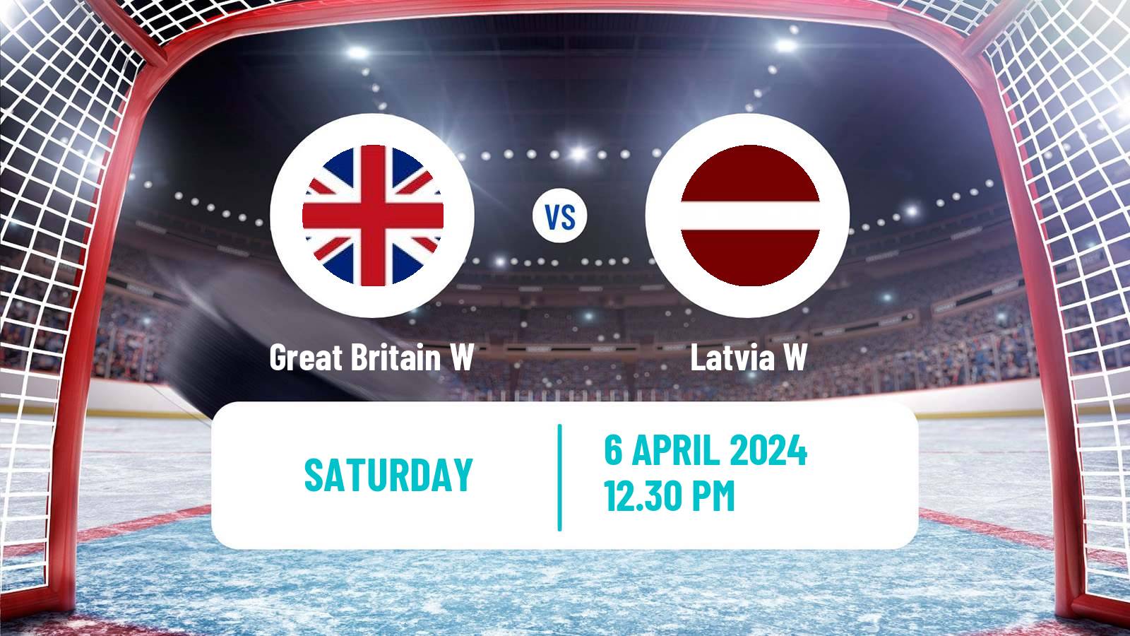 Hockey IIHF World Championship IB Women Great Britain W - Latvia W