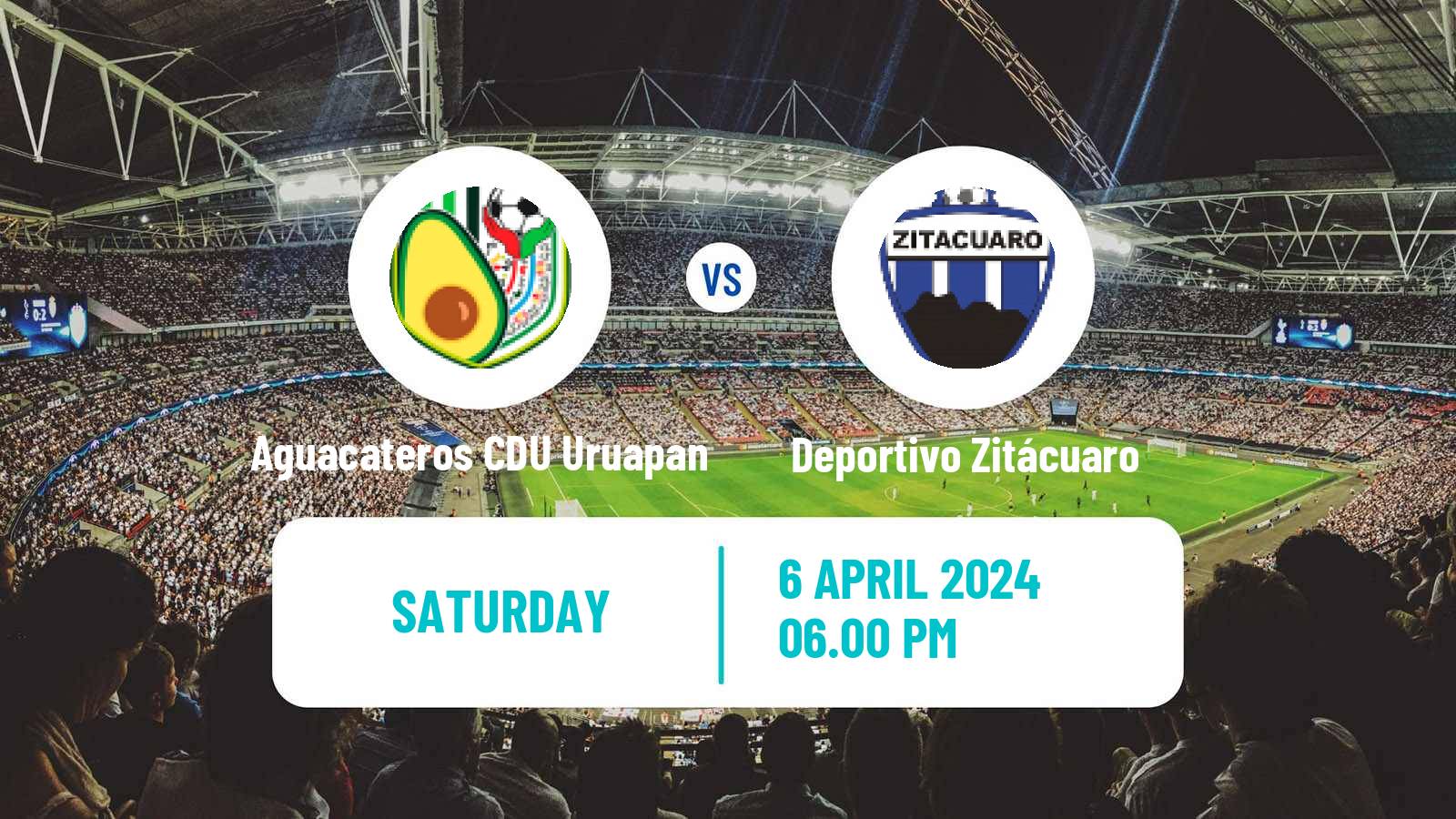 Soccer Mexican Liga Premier Serie B Aguacateros CDU Uruapan - Deportivo Zitácuaro