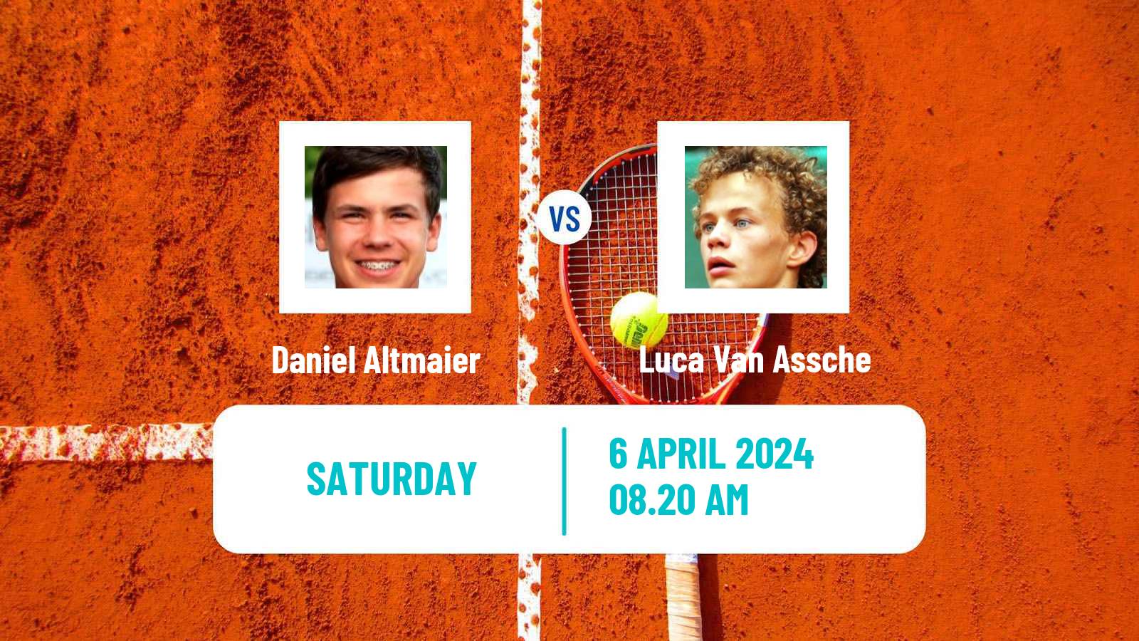 Tennis ATP Monte Carlo Daniel Altmaier - Luca Van Assche