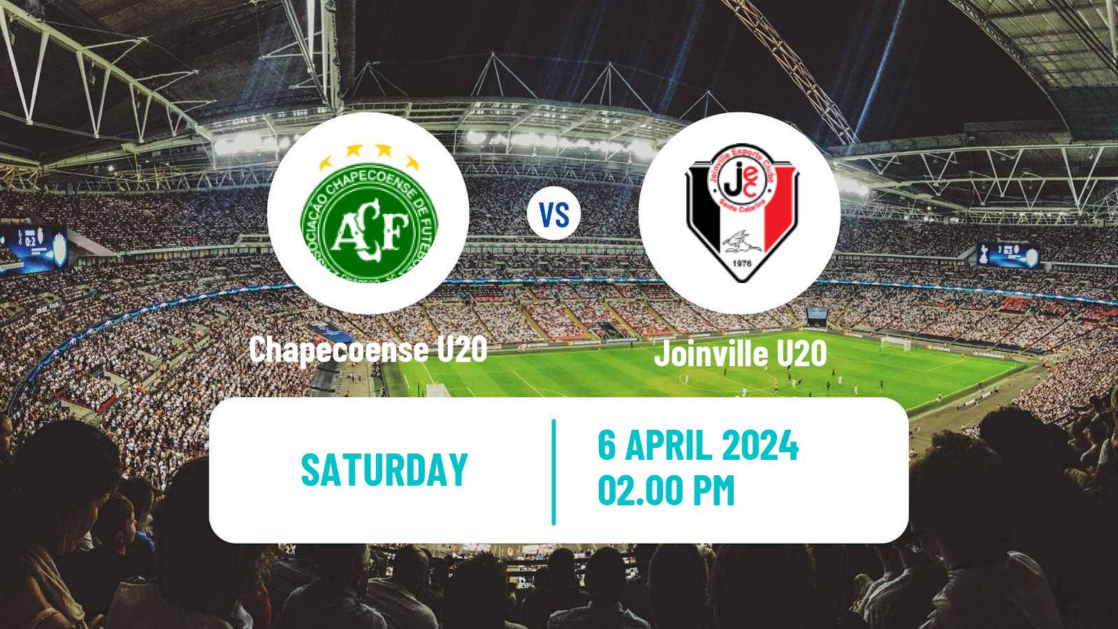 Soccer Brazilian Catarinense U20 Chapecoense U20 - Joinville U20