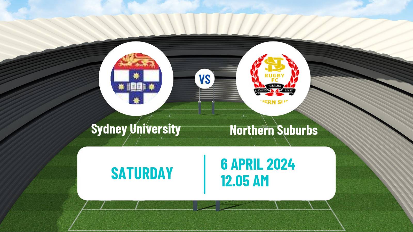 Rugby union Australian Shute Shield Sydney University - Northern Suburbs