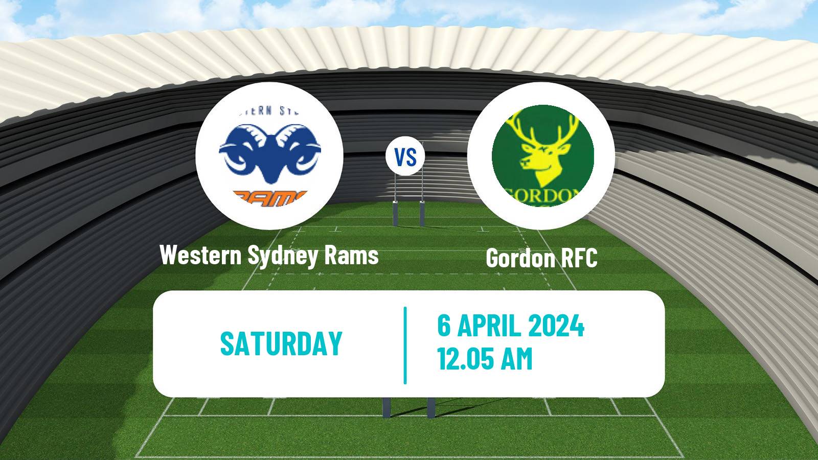 Rugby union Australian Shute Shield Western Sydney Rams - Gordon