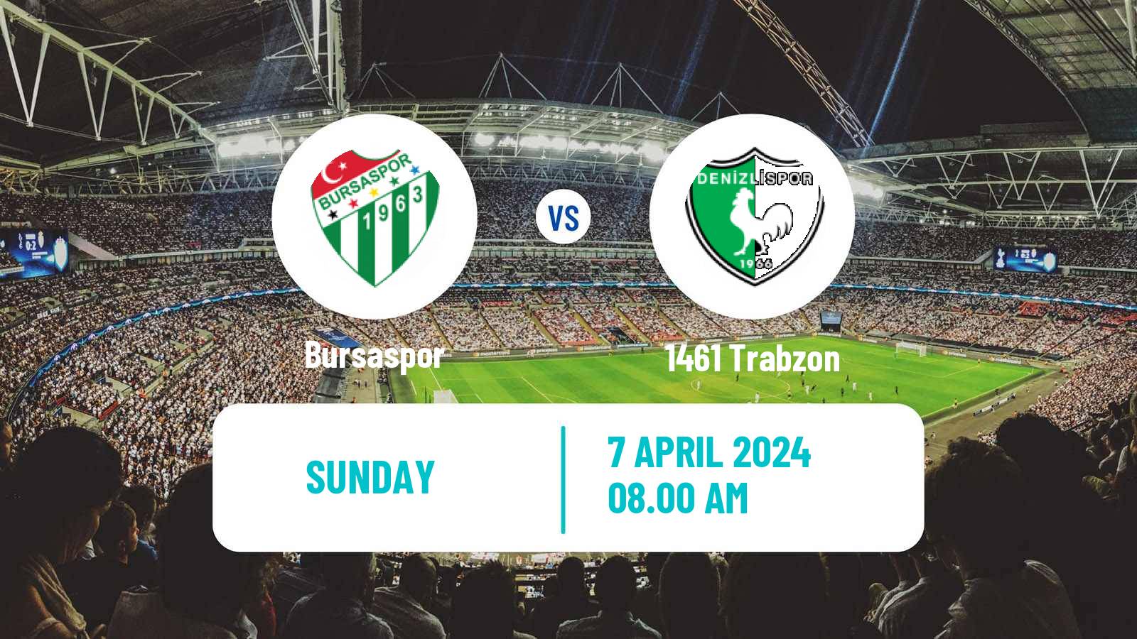 Soccer Turkish Second League White Group Bursaspor - 1461 Trabzon