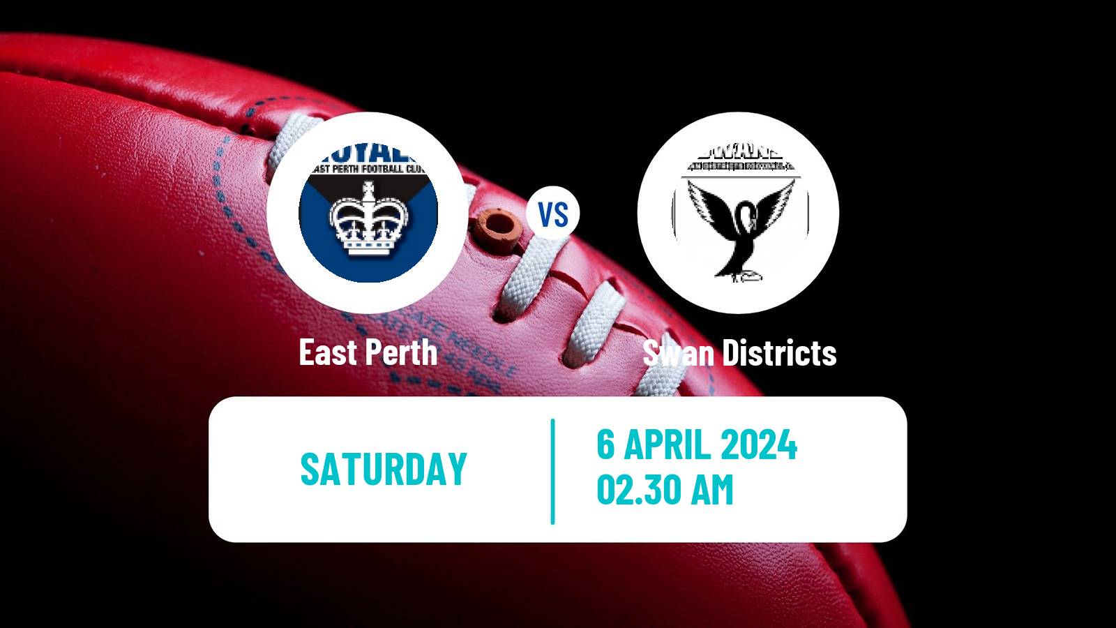 Aussie rules WAFL East Perth - Swan Districts